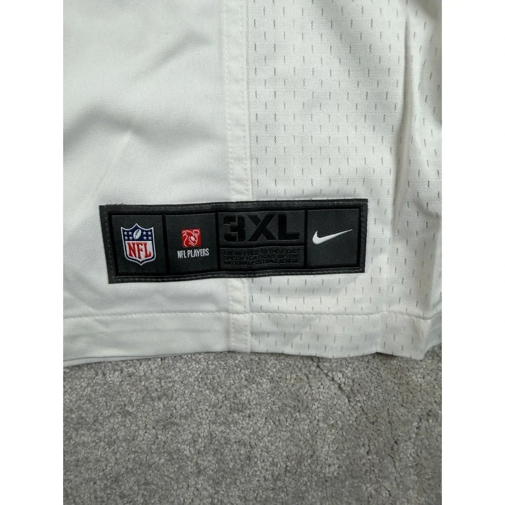 NWT Sean Taylor #21 Washington Redskins Nike On Field White NFL Jersey Mens 3XL
